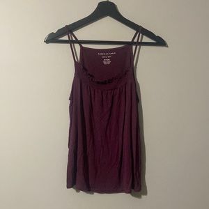 Soft thin strap tank top